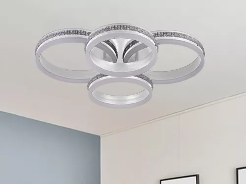 LED design mennyezeti lámpa 150W 10500lm 3000-6500K dimmelhető IP20 fehér J3354/W