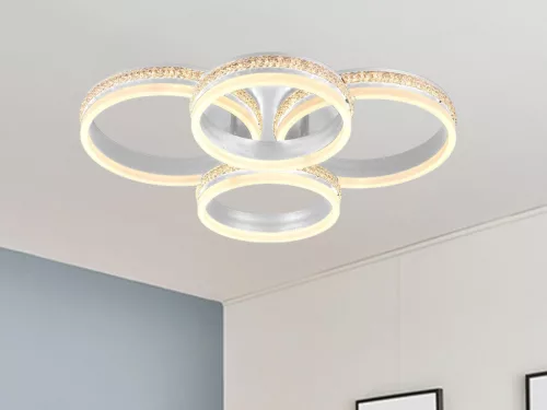 LED design mennyezeti lámpa 150W 10500lm 3000-6500K dimmelhető IP20 fehér J3354/W