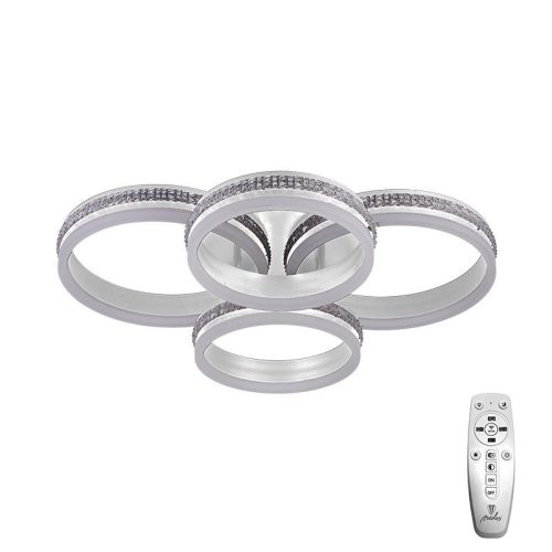 LED design mennyezeti lámpa 150W 10500lm 3000-6500K dimmelhető IP20 fehér J3354/W