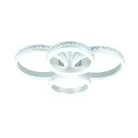 LED design mennyezeti lámpa 150W 10500lm 3000-6500K dimmelhető IP20 fehér J3354/W