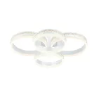 LED design mennyezeti lámpa 150W 10500lm 3000-6500K dimmelhető IP20 fehér J3354/W