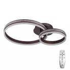 LED design mennyezeti lámpa 110W 8800lm 3000-6500K dimmelhető IP20 barna J3355/BR