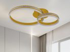 LED design mennyezeti lámpa 110W 8800lm 3000-6500K dimmelhető IP20 arany J3355/G