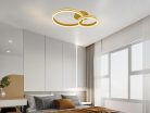 LED design mennyezeti lámpa 110W 8800lm 3000-6500K dimmelhető IP20 arany J3355/G