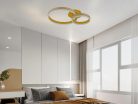LED design mennyezeti lámpa 110W 8800lm 3000-6500K dimmelhető IP20 arany J3355/G