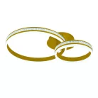 LED design mennyezeti lámpa 110W 8800lm 3000-6500K dimmelhető IP20 arany J3355/G