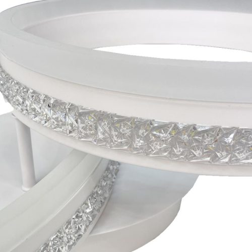 LED design mennyezeti lámpa 110W 8800lm 3000-6500K dimmelhető IP20 fehér J3355/W