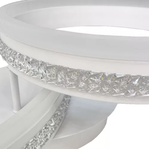 LED design mennyezeti lámpa 110W 8800lm 3000-6500K dimmelhető IP20 fehér J3355/W