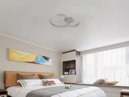 LED design mennyezeti lámpa 110W 8800lm 3000-6500K dimmelhető IP20 fehér J3355/W