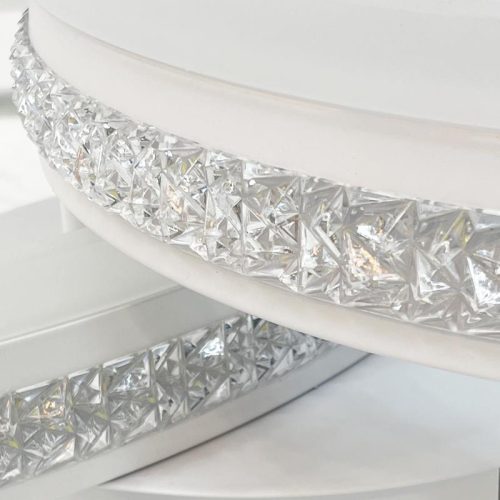 LED design mennyezeti lámpa 110W 8800lm 3000-6500K dimmelhető IP20 fehér J3355/W