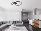 LED design mennyezeti lámpa 55W 4900lm 3000-6500K dimmelhető IP20 J3356/B