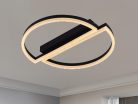 LED Design mennyezeti lámpa 55W, 2500 lm, 3000K-6500K, IP20, fém-akril, négyzet - J3357/B