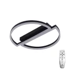 LED Design mennyezeti lámpa 55W, 2500 lm, 3000K-6500K, IP20, fém-akril, négyzet - J3357/B