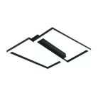 LED Design mennyezeti lámpa 65W, 3000 lm, 3000K-6500K, IP20, fém-akril, négyzet - J3358/B