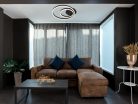 LED Design mennyezeti lámpa 55W, 2600 lm, 3000K-6500K, IP20, fém-akril, négyzet - J3359/B