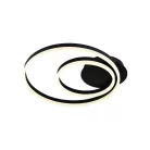 LED Design mennyezeti lámpa 55W, 2600 lm, 3000K-6500K, IP20, fém-akril, négyzet - J3359/B