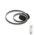 LED Design mennyezeti lámpa 55W, 2600 lm, 3000K-6500K, IP20, fém-akril, négyzet - J3359/B