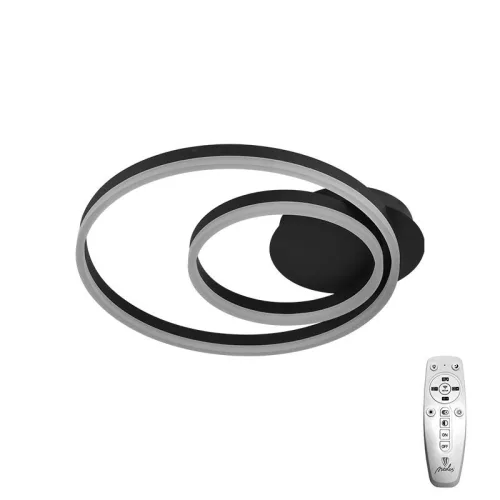 LED Design mennyezeti lámpa 55W, 2600 lm, 3000K-6500K, IP20, fém-akril, négyzet - J3359/B