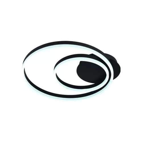 LED Design mennyezeti lámpa 55W, 2600 lm, 3000K-6500K, IP20, fém-akril, négyzet - J3359/B