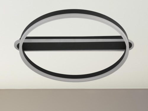 LED Design mennyezeti lámpa 60W, 2800 lm, 3000K-6500K, IP20, fém-akril, kör - J3360/B