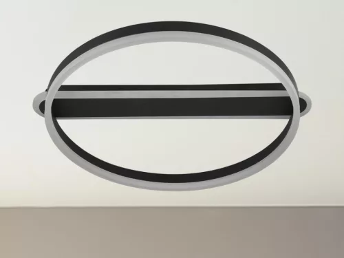 LED Design mennyezeti lámpa 60W, 2800 lm, 3000K-6500K, IP20, fém-akril, kör - J3360/B