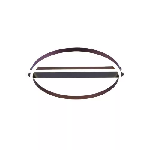 LED Design mennyezeti lámpa 60W, 2800 lm, 3000K-6500K, IP20, fém-akril, kör alakú - J3360/BR