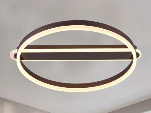 LED Design mennyezeti lámpa 60W, 2800 lm, 3000K-6500K, IP20, fém-akril, kör alakú - J3360/BR
