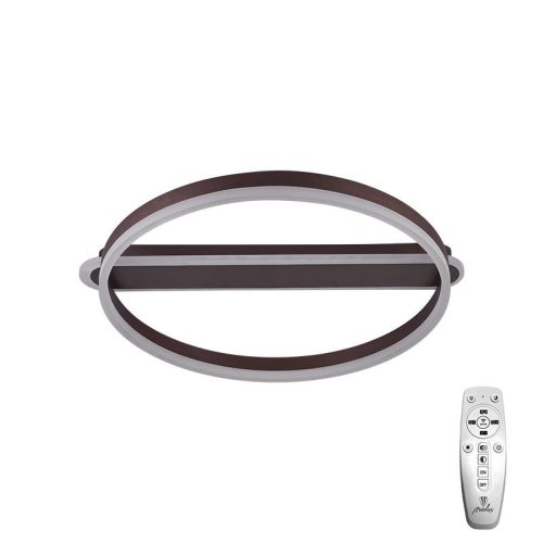 LED Design mennyezeti lámpa 60W, 2800 lm, 3000K-6500K, IP20, fém-akril, kör alakú - J3360/BR