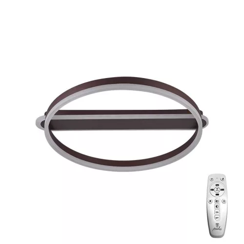 LED Design mennyezeti lámpa 60W, 2800 lm, 3000K-6500K, IP20, fém-akril, kör alakú - J3360/BR