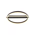 LED Design mennyezeti lámpa 60W, 2800 lm, 3000K-6500K, IP20, fém-akril, kör alakú - J3360/BR