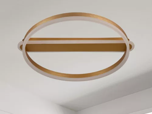 LED Design mennyezeti lámpa 60W, 2800 lm, 3000K-6500K, IP20, fém-akril, kör alakú - J3360/G