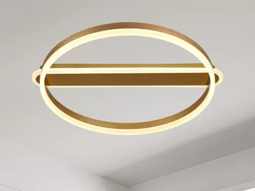 LED Design mennyezeti lámpa 60W, 2800 lm, 3000K-6500K, IP20, fém-akril, kör alakú - J3360/G