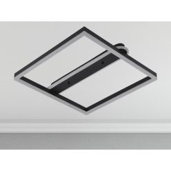   LED Design mennyezeti lámpa 60W, 3900 lm, 3000K-6500K, IP20, fém-akril, négyzet - J3361/B