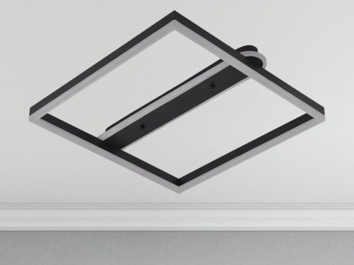 LED Design mennyezeti lámpa 60W, 3900 lm, 3000K-6500K, IP20, fém-akril, négyzet - J3361/B