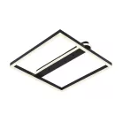 LED Design mennyezeti lámpa 60W, 3900 lm, 3000K-6500K, IP20, fém-akril, négyzet - J3361/B
