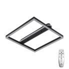 LED Design mennyezeti lámpa 60W, 3900 lm, 3000K-6500K, IP20, fém-akril, négyzet - J3361/B