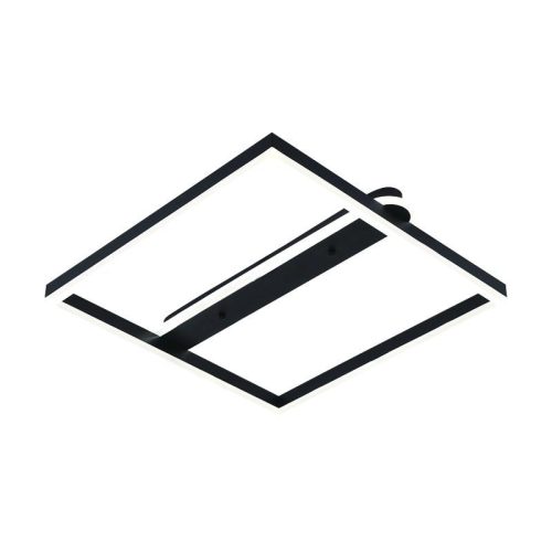 LED Design mennyezeti lámpa 60W, 3900 lm, 3000K-6500K, IP20, fém-akril, négyzet - J3361/B