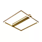 LED Design mennyezeti lámpa 60W, 3900 lm, 3000K-6500K, IP20, fém-akril, négyzet - J3361/G