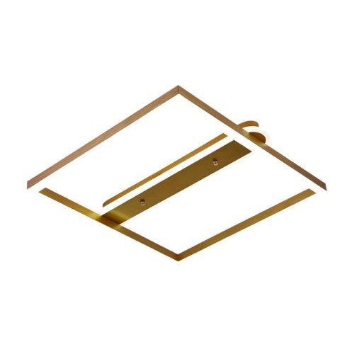 LED Design mennyezeti lámpa 60W, 3900 lm, 3000K-6500K, IP20, fém-akril, négyzet - J3361/G