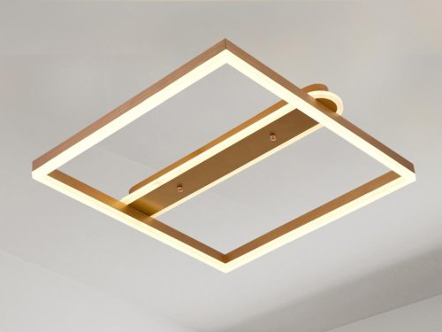 LED Design mennyezeti lámpa 60W, 3900 lm, 3000K-6500K, IP20, fém-akril, négyzet - J3361/G