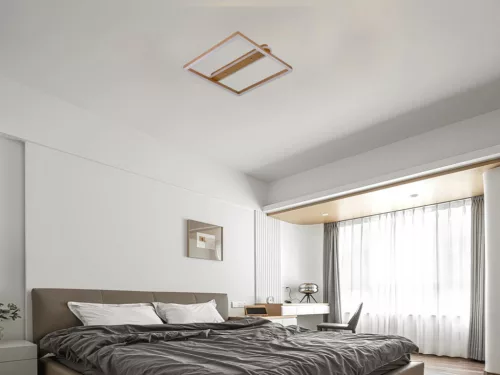 LED Design mennyezeti lámpa 60W, 3900 lm, 3000K-6500K, IP20, fém-akril, négyzet - J3361/G