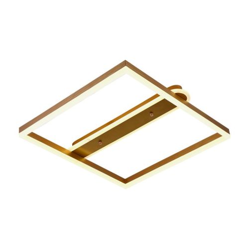 LED Design mennyezeti lámpa 60W, 3900 lm, 3000K-6500K, IP20, fém-akril, négyzet - J3361/G