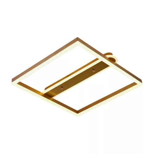 LED Design mennyezeti lámpa 60W, 3900 lm, 3000K-6500K, IP20, fém-akril, négyzet - J3361/G