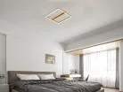 LED Design mennyezeti lámpa 60W, 3900 lm, 3000K-6500K, IP20, fém-akril, négyzet - J3361/G