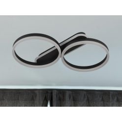   LED Design mennyezeti lámpa 60W, 4300 lm, 3000K-6500K, IP20, fém-akril - J3362/B