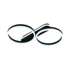 LED Design mennyezeti lámpa 60W, 4300 lm, 3000K-6500K, IP20, fém-akril - J3362/B