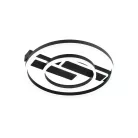 LED design mennyezeti lámpa 80W, 6200 lm, 3000K-6500K, IP20, fém-akril fekete - J3363/B