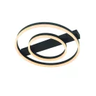 LED design mennyezeti lámpa 60W, 3900 lm, 3000K-6500K, IP20, fém-akril fekete - J3364/B