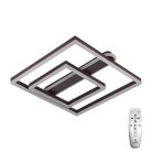 LED design mennyezeti lámpa 95W, 7000 lm, 3000K-6500K, IP20, fém-akril - J3367/BR
