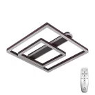 LED design mennyezeti lámpa 95W, 7000 lm, 3000K-6500K, IP20, fém-akril - J3367/BR